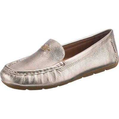 COACH »Marley Metallic Leather Driver Loafers« Loafer
