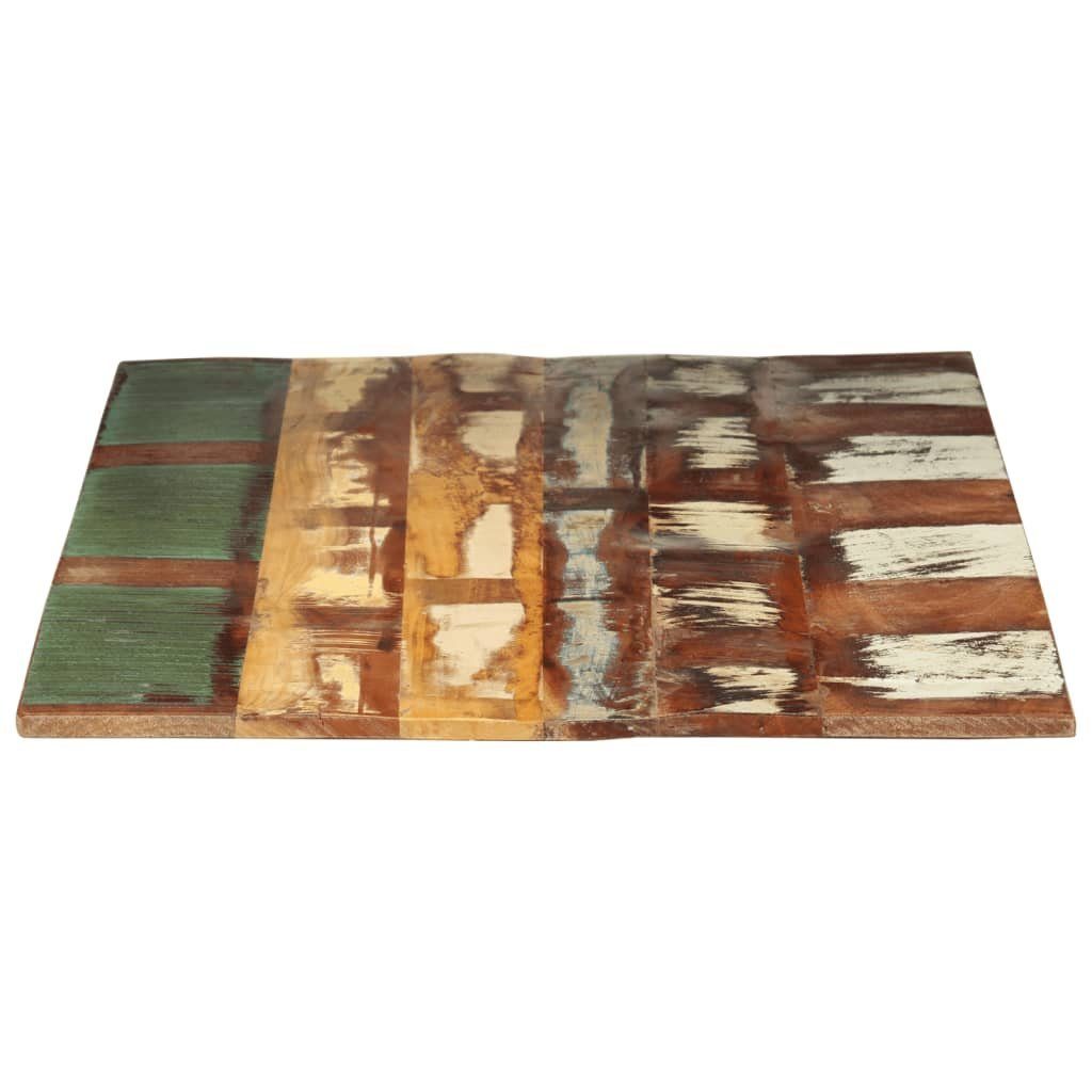 Mehrfarbig Altholz Massiv Tischplatte mm (1 Rechteckig St) 15-16 vidaXL Tischplatte 60x120 cm