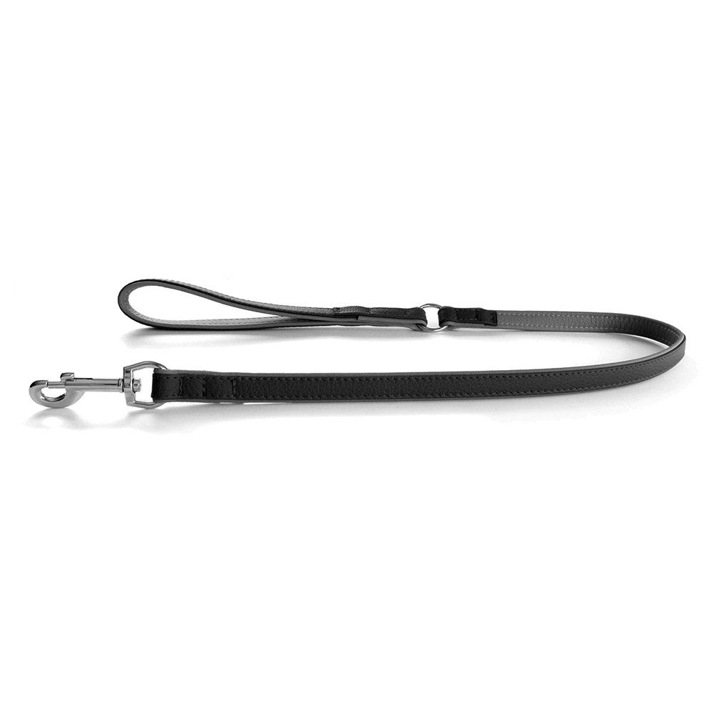 Das Lederband Hundeleine Hundeleine New York schwarz/stone