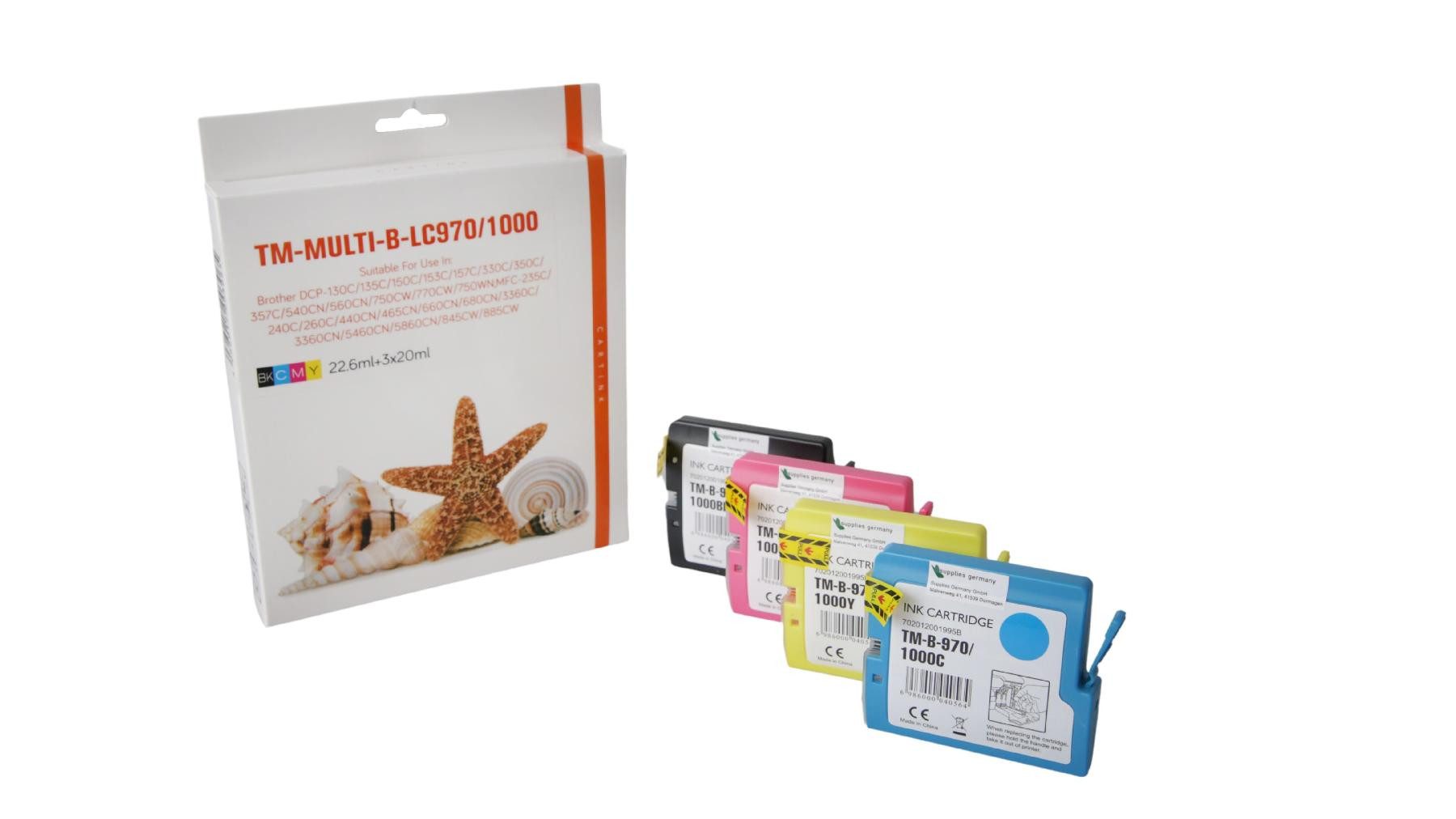 Supplies Germany LC-970-1000X Tintenpatrone (1-tlg)