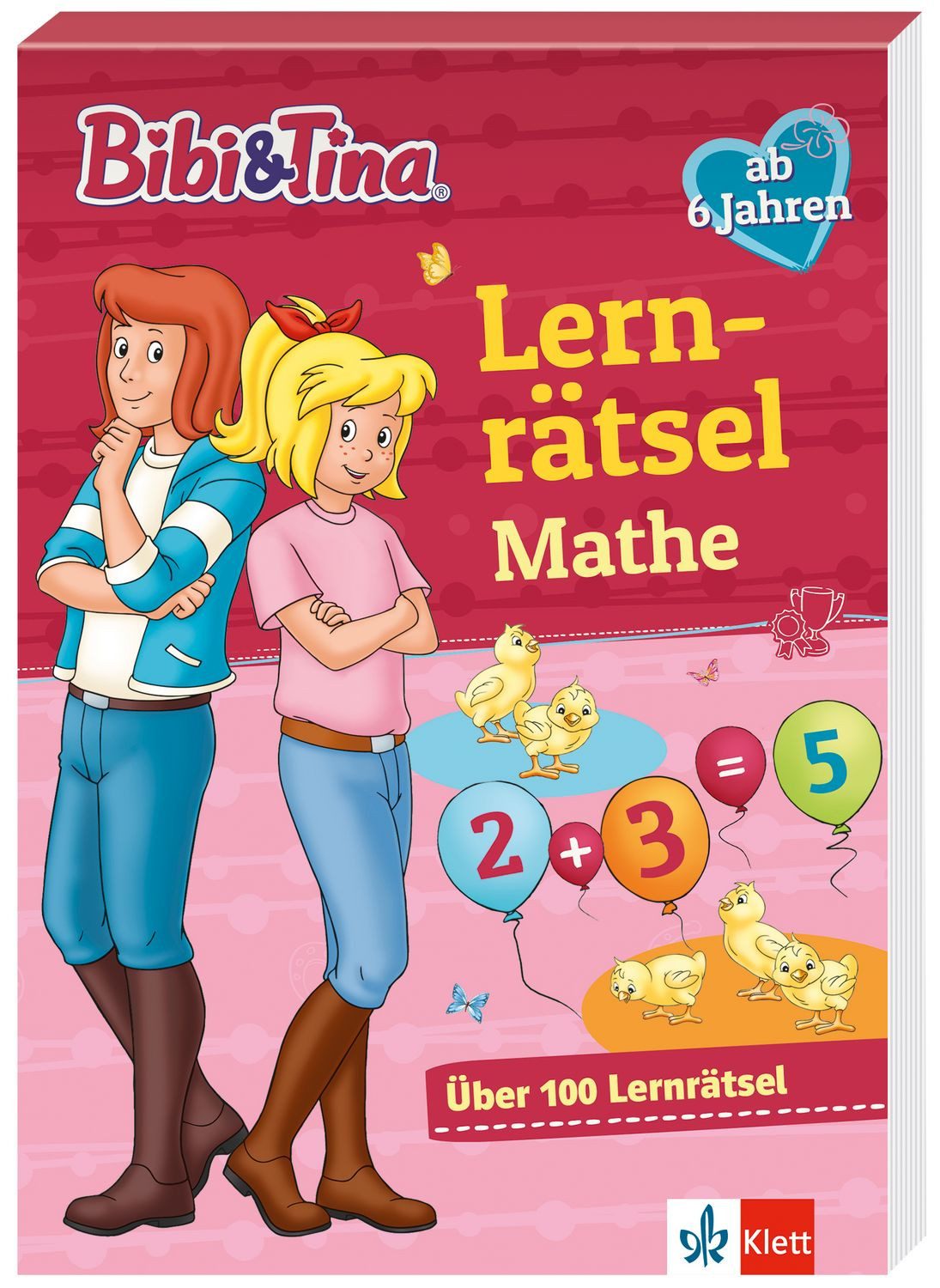 Bibi & Tina: Lernrätsel Mathe ab 6 Jahren / diverse, Über 100 Lernrätsel