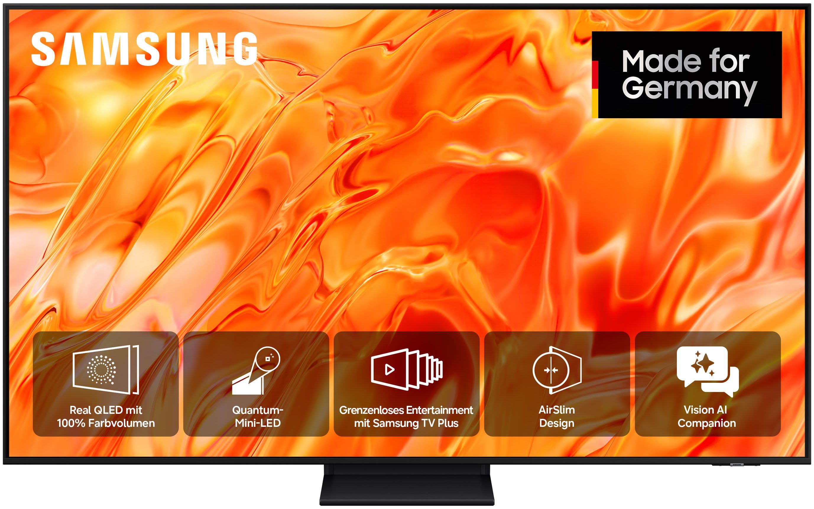 Samsung GQ65QN70HAU QLED-Fernseher (163 cm/65 Zoll, 4K Ultra HD, Smart-TV)
