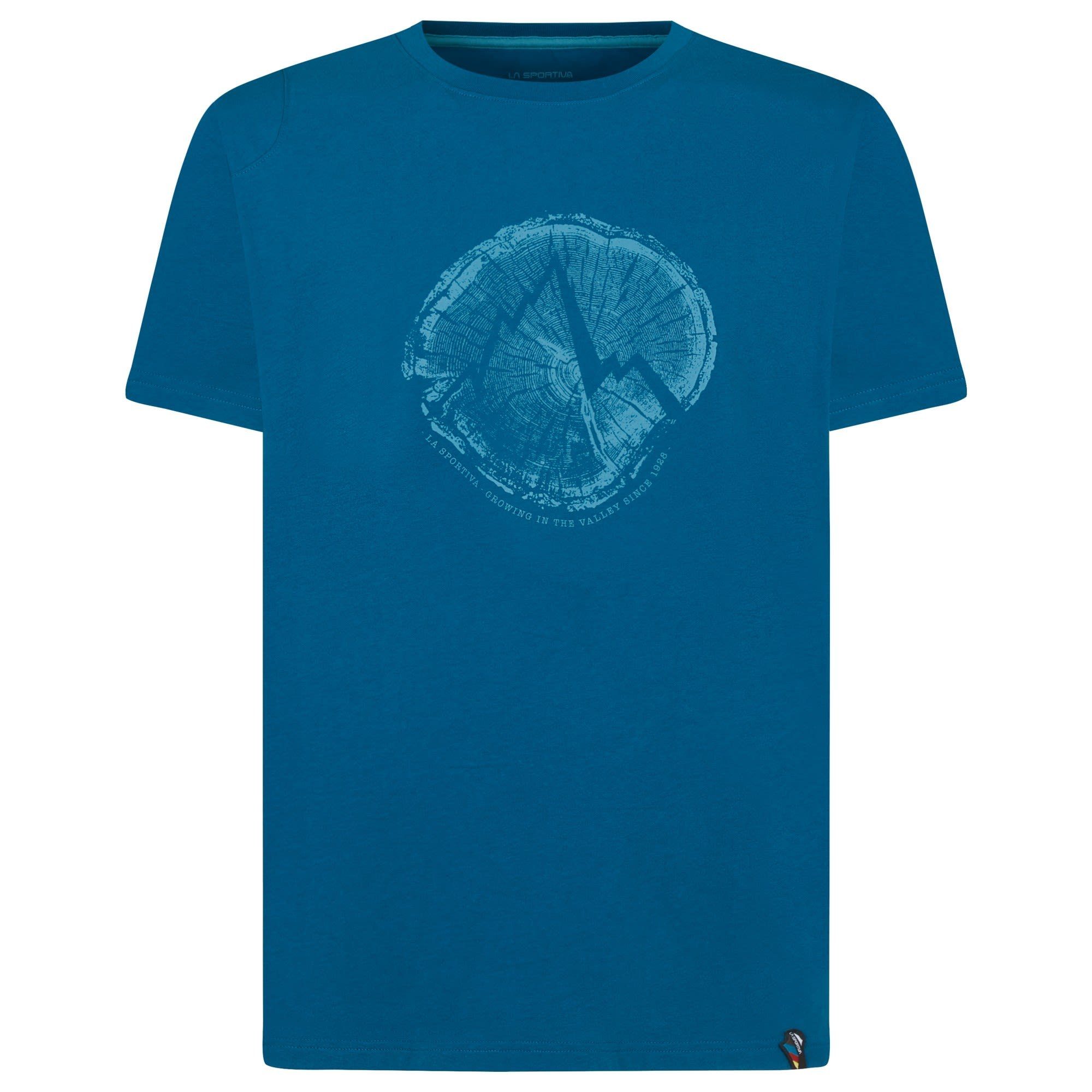 La Sportiva T-Shirt La Sportiva M Cross Section T-shirt Herren Space Blue