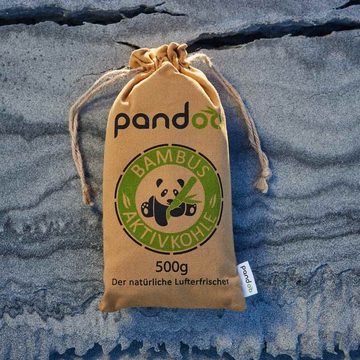 pandoo Filterbeutel Natürliche Lufterfrischer mit Bambus Aktivkohle, 0.5 kg, (Set, 1-St), Aktivkohle