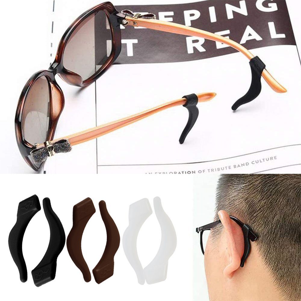 Jormftte Brillenband Brillen Anti Rutsch,Anti Rutsch Halter,Silikon,  Rutschfest, keine Übungsbelastung