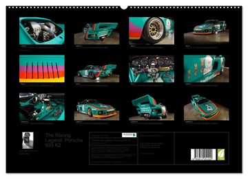 CALVENDO Wandkalender Racing Legend: The Porsche 635 K2 (Premium, hochwertiger DIN A2 Wandkalender 2023, Kunstdruck in Hochglanz)
