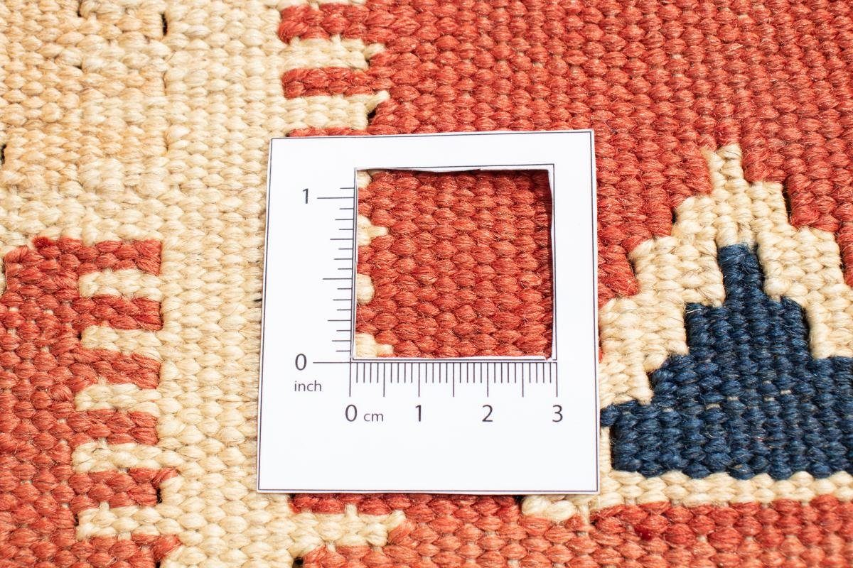 Orientteppich Kelim Fars 112x161 Handgewebter Perserteppich, 4 mm / Höhe: Nain Trading, rechteckig, Orientteppich