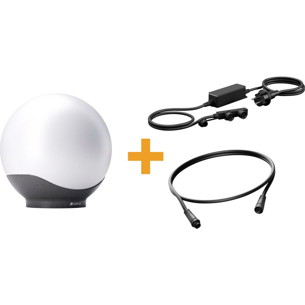 steinel LED Flutlichtstrahler Steinel Startset Sphera-300 C 094829 LED-Leuchtkugel 5.4 W