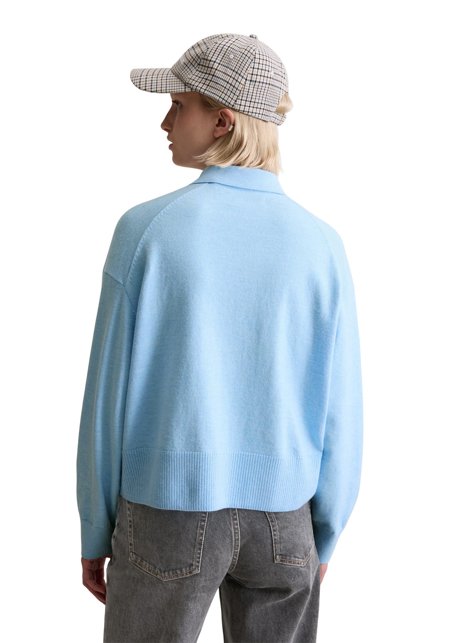 Marc O'Polo DENIM Strickpullover aus Soft Cotton Stretch