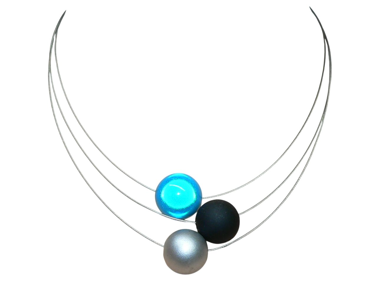traumschmuck Collier 154a 3 reihiges Collier günstig online kaufen
