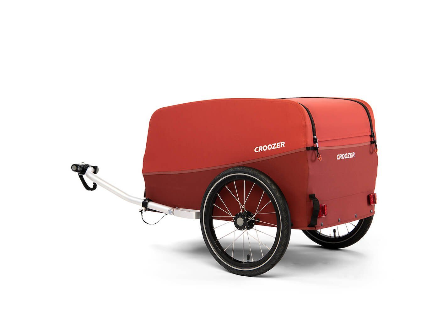 Croozer Fahrradlastenanhänger Cargo Pakko Picknick-Party-Bundle - Farbe: Lava Red