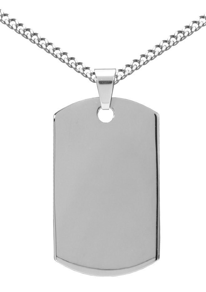 Firetti Kette mit Anhänger Schmuck Geschenk Halskette Dog Tag