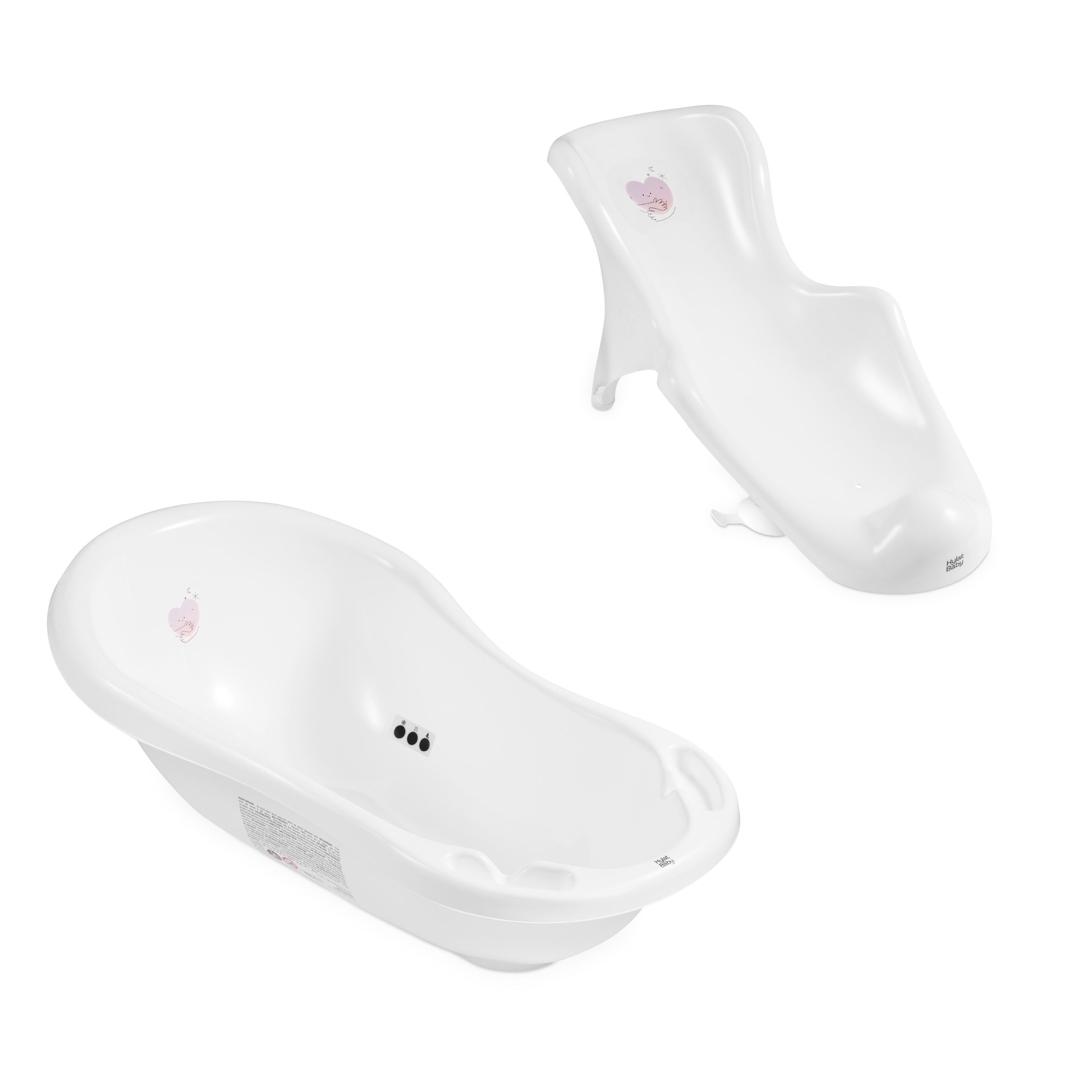 Babybadewanne Baby Badewanne Set mit / ohne Gestell und Badewannensitz - Hug Me