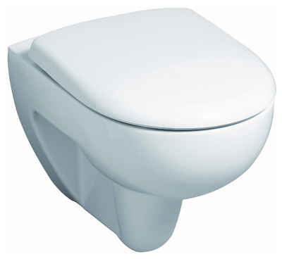 GEBERIT WC-Sitz Renova, Comprimo mit Deckel - Weiß Alpin mit Absenkautomatik