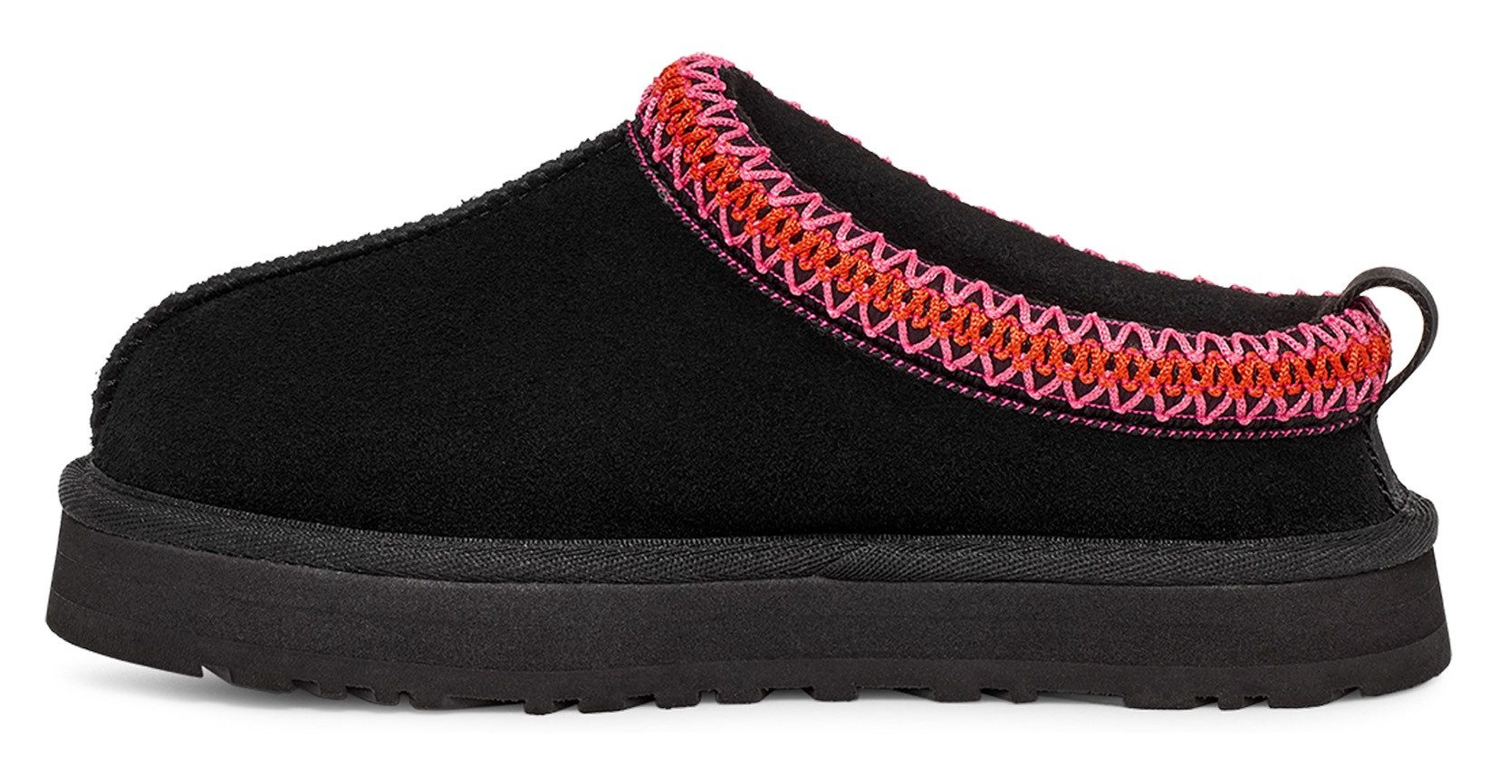 UGG K TAZZ Hausschuh Plateau Clog, Mule, Hausschuh mit modischer Zierborte – Bild 5 von 5