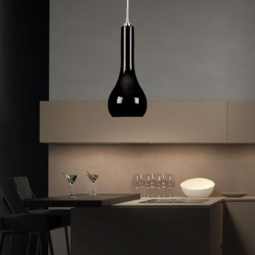 Nordlux Pendelleuchte, Leuchtmittel nicht inklusive, Design Hänge Lampe Wohn Ess Zimmer Beleuchtung Glas Decken Pendel