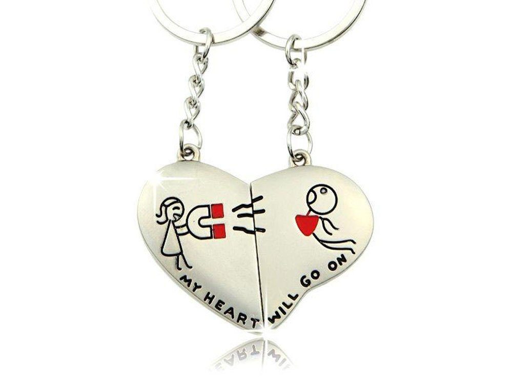 Schlüsselanhänger Set Schlüsselanhänger My Heart Will Go On