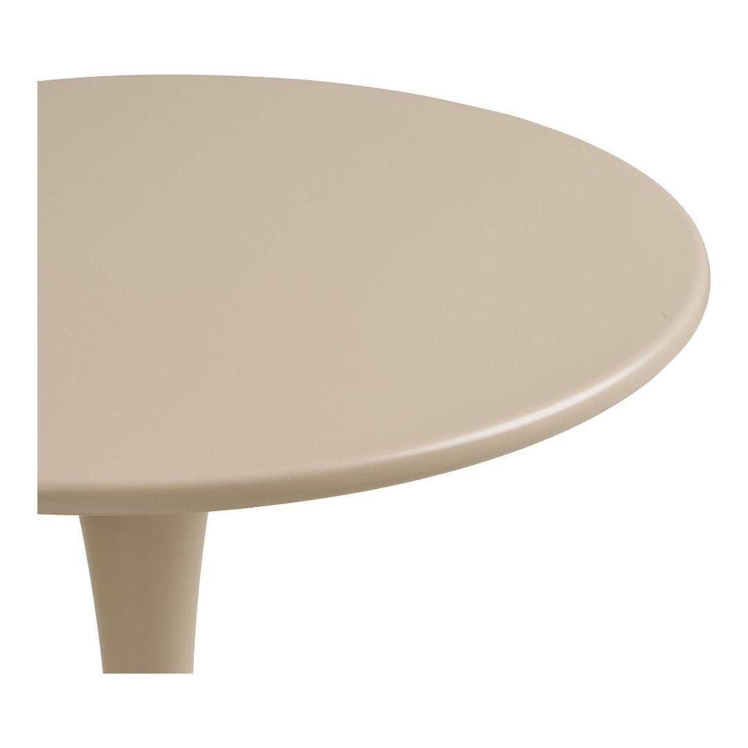 House Nordic Gartentisch Meja Cafétisch Ø60cm taupe. (1-St) – Bild 4 von 5