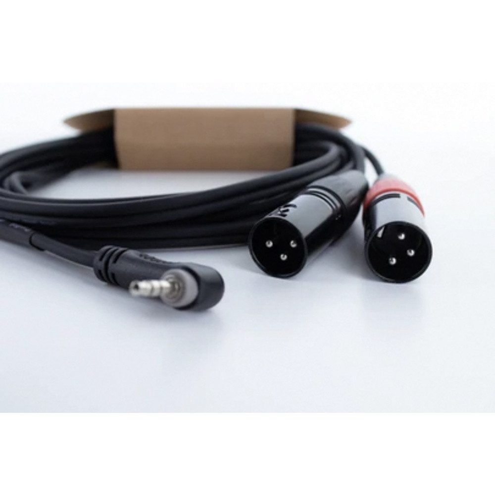 Cordial Cordial EY 1,5 WRMM XLR Y-Adapter [1x Klinkenstecker 3.5 mm - 2x XLR-S Audio-Kabel, (150.00 cm)