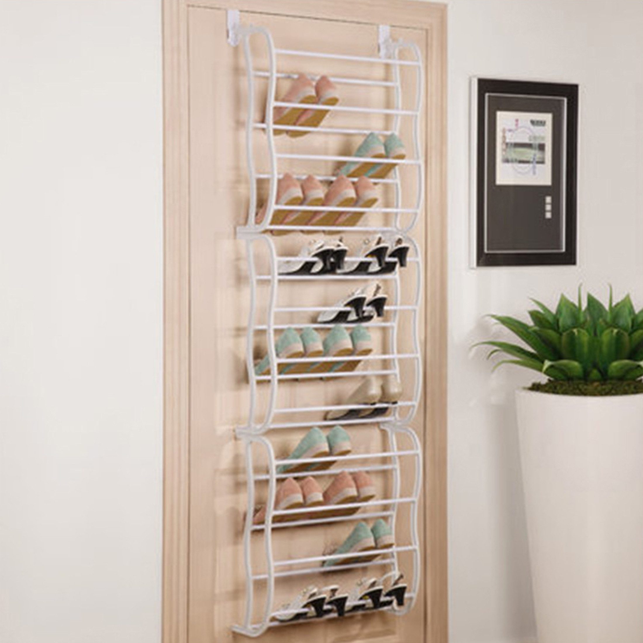 YINDN Schuhregal Schuhregale, 12 Ebenen Schuhständer, günstig online kaufen