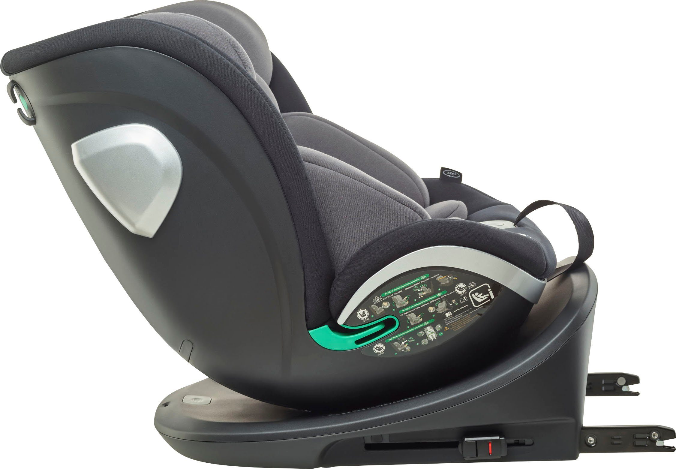 360, mit Isofix, (1-tlg), Grow Autokindersitz ab Geburt BabyGo up