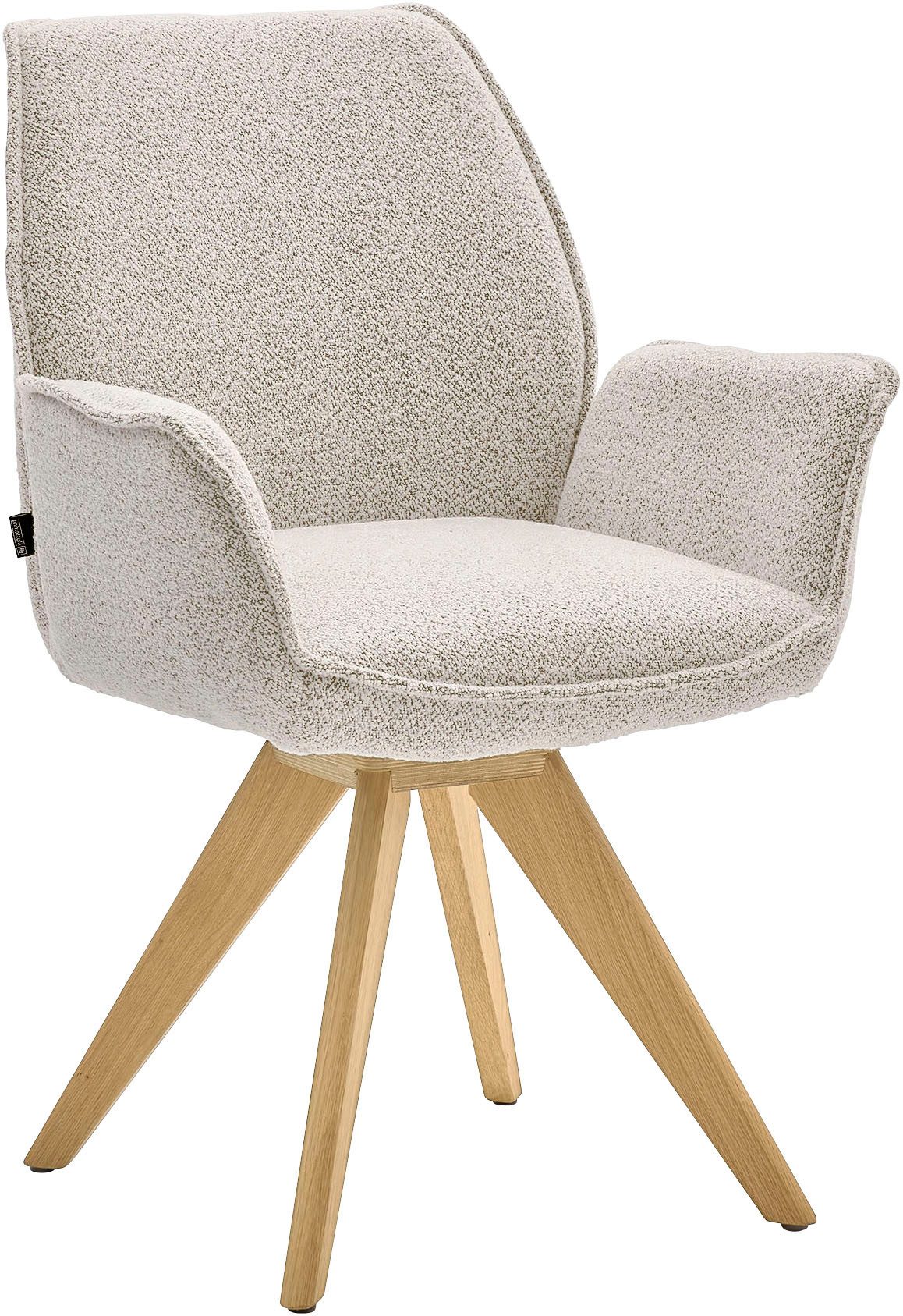 Musterring Esszimmerstuhl Tiama (Set, 2 St), Stativgestell Eiche massiv, 18 günstig online kaufen