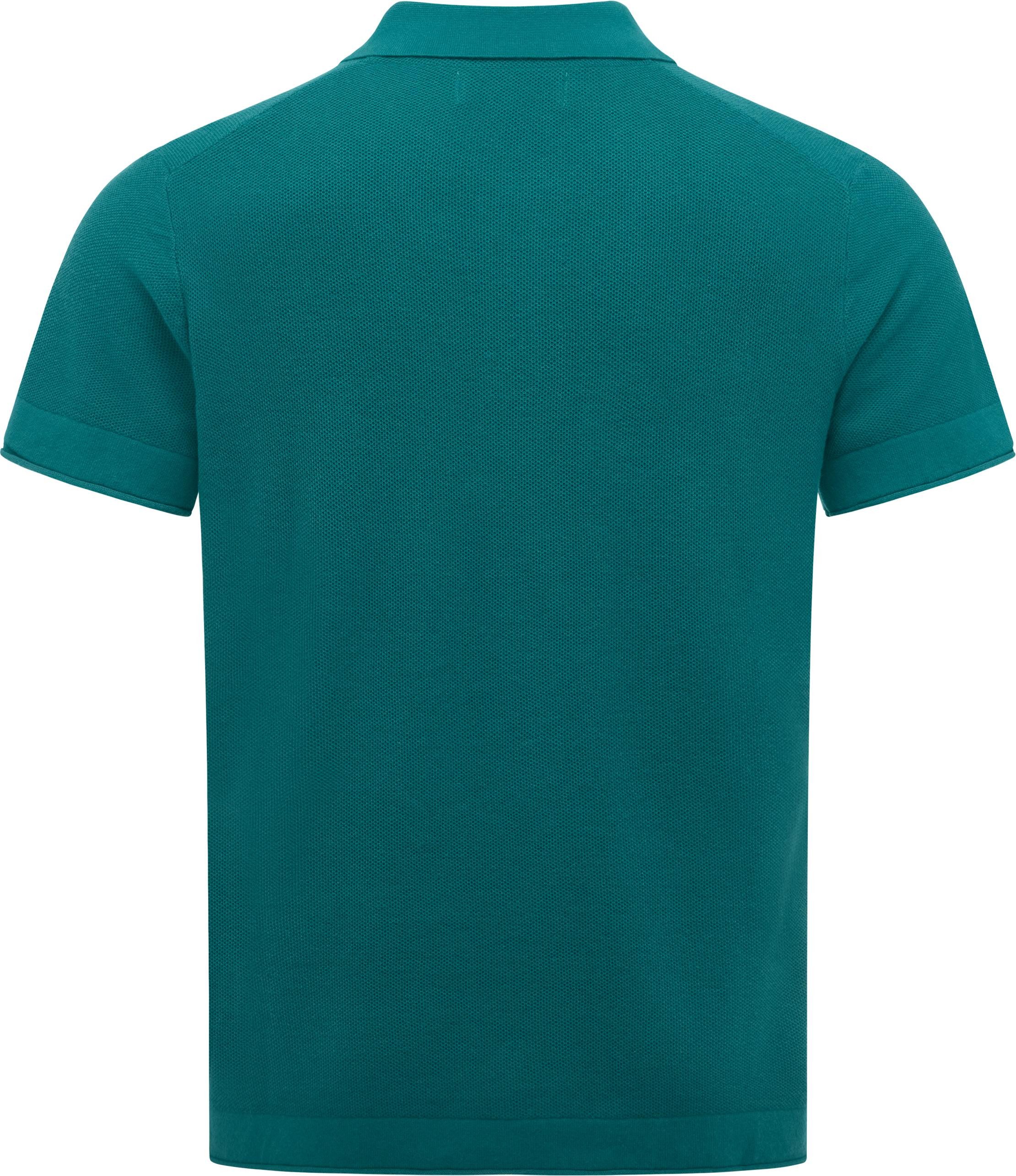 Ragwear T-Shirt Lorien (1-tlg) Kurzärmliches Shirt mit Hemdkragen