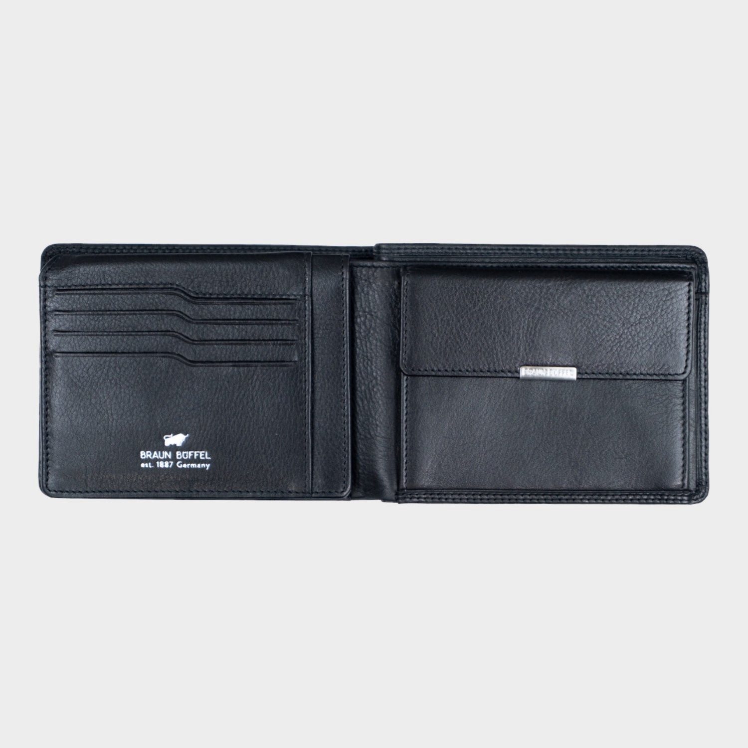 Braun Büffel Geldbörse GOLF RFID Geldbörse 11CS schwarz günstig online kaufen