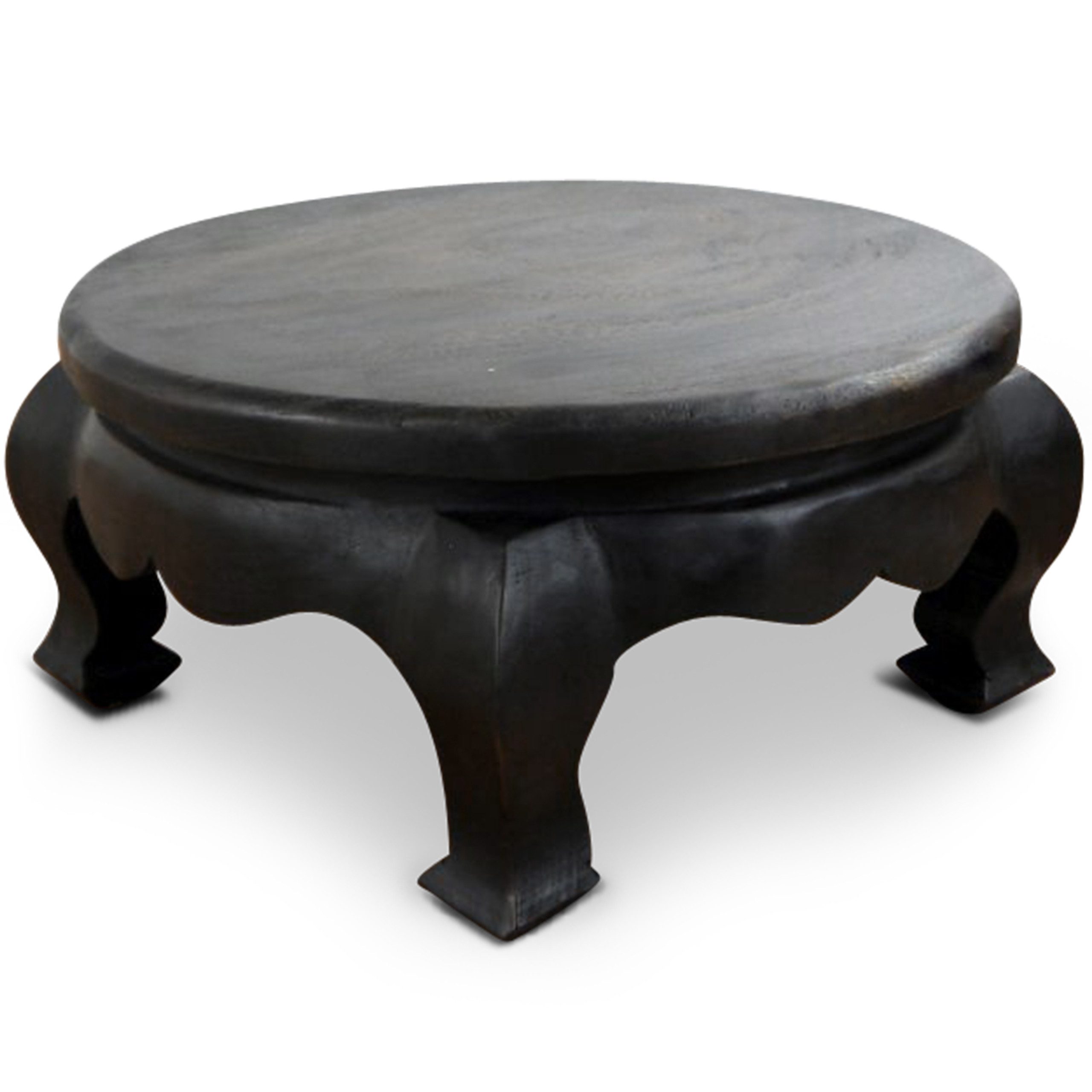 livasia Opiumtisch Opiumtisch rund, Beistelltisch, Nachttisch (3 Höhen: 17/20/25cm)