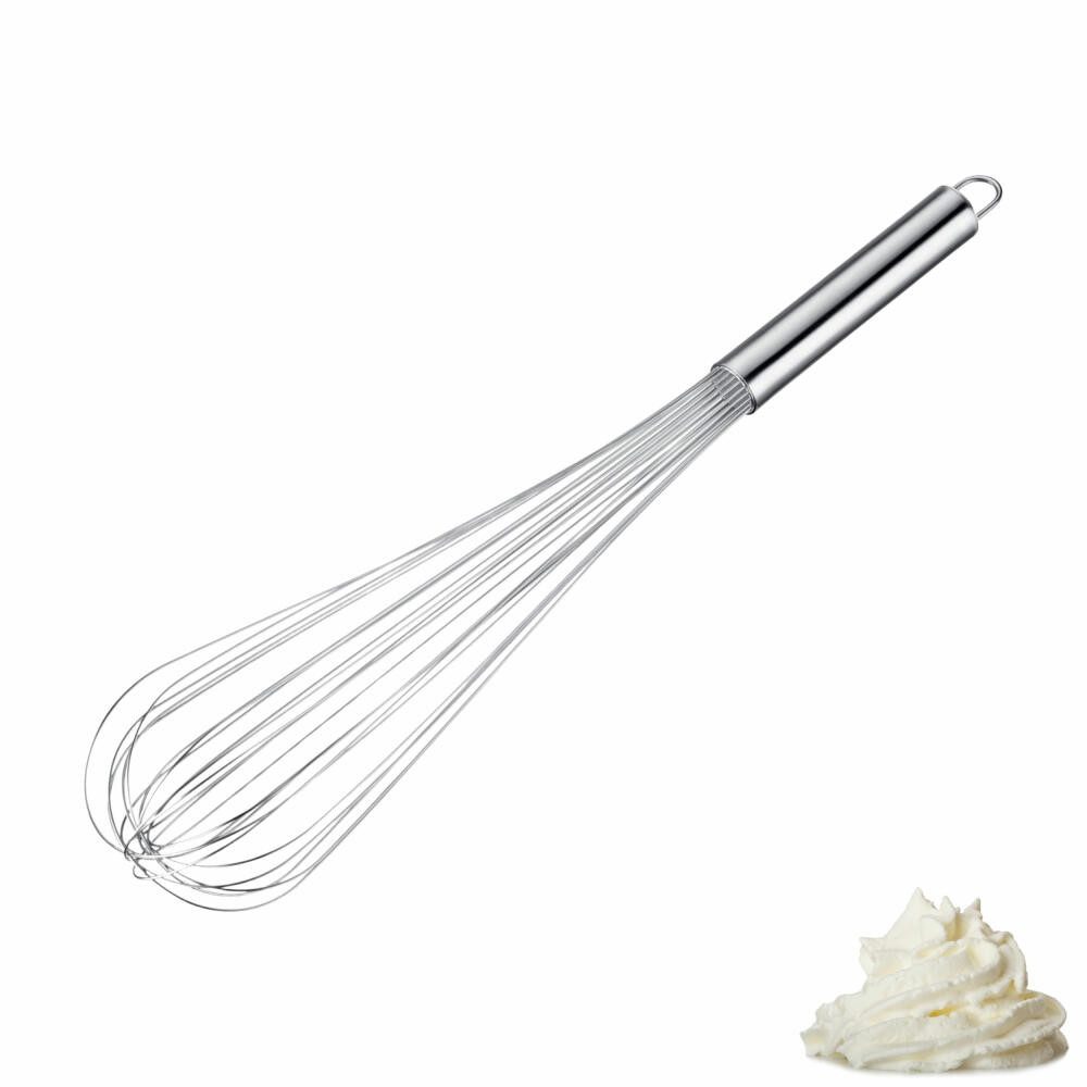WESTMARK Schneebesen Pro, für die Profiküche, flexibel, silber, 48 cm, rostfrei, spülmaschinengeeignet, ergonomischer Griff