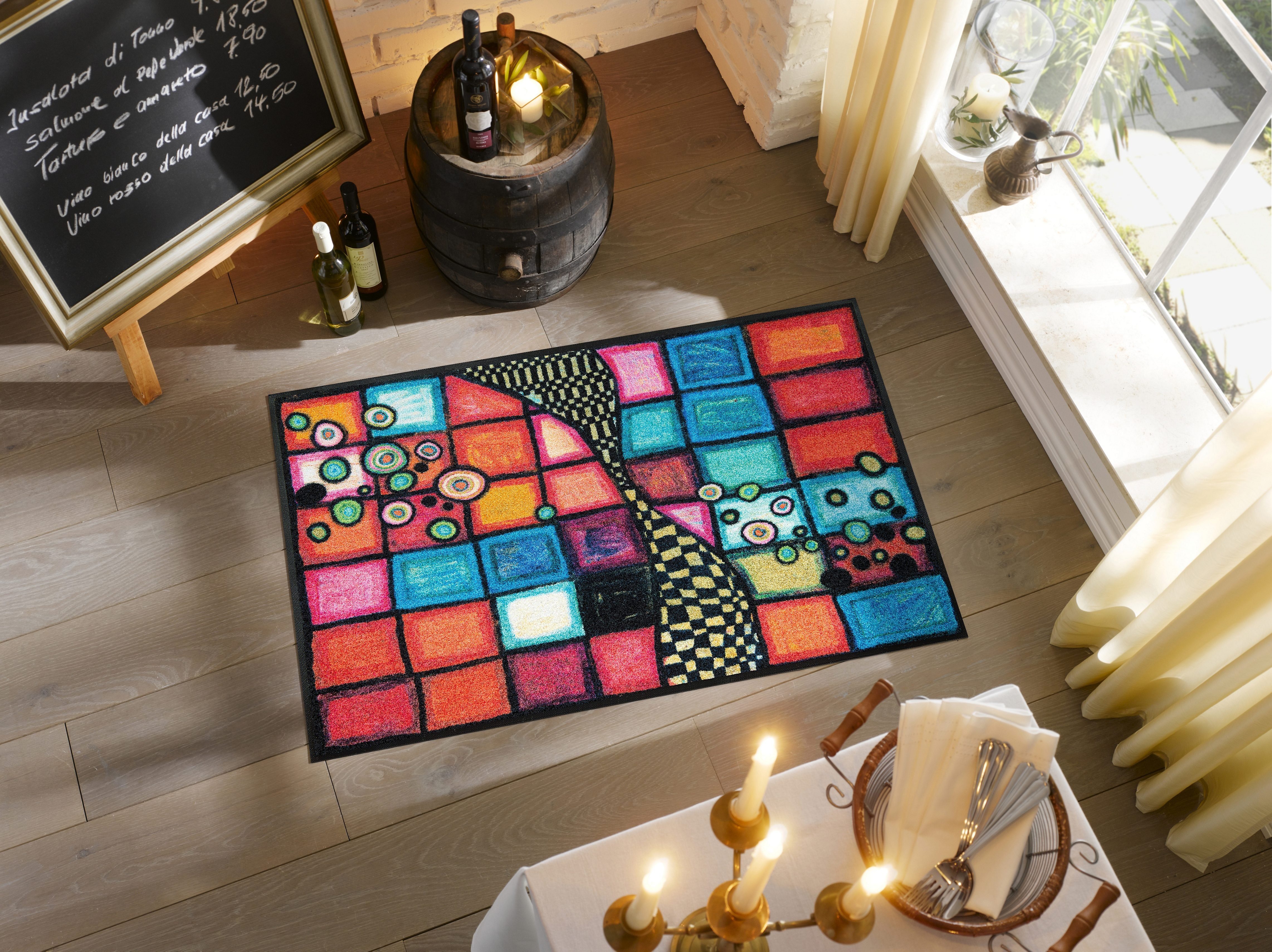 wash+dry by Kleen-Tex Fußmatte Tiger Tundra, rechteckig, Höhe: 7 mm, Schmut günstig online kaufen