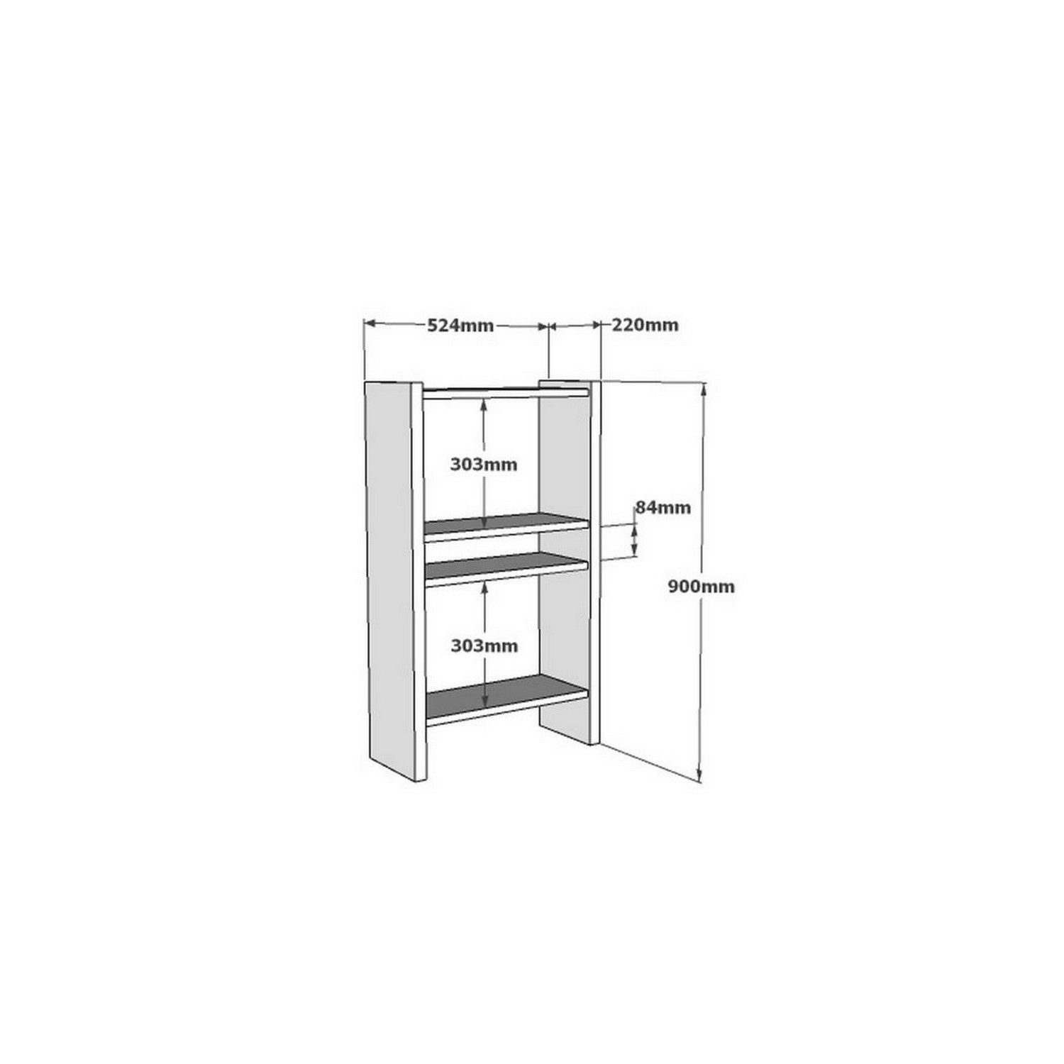 Skye Decor Bücherregal 100% MELAMINE COATED günstig online kaufen