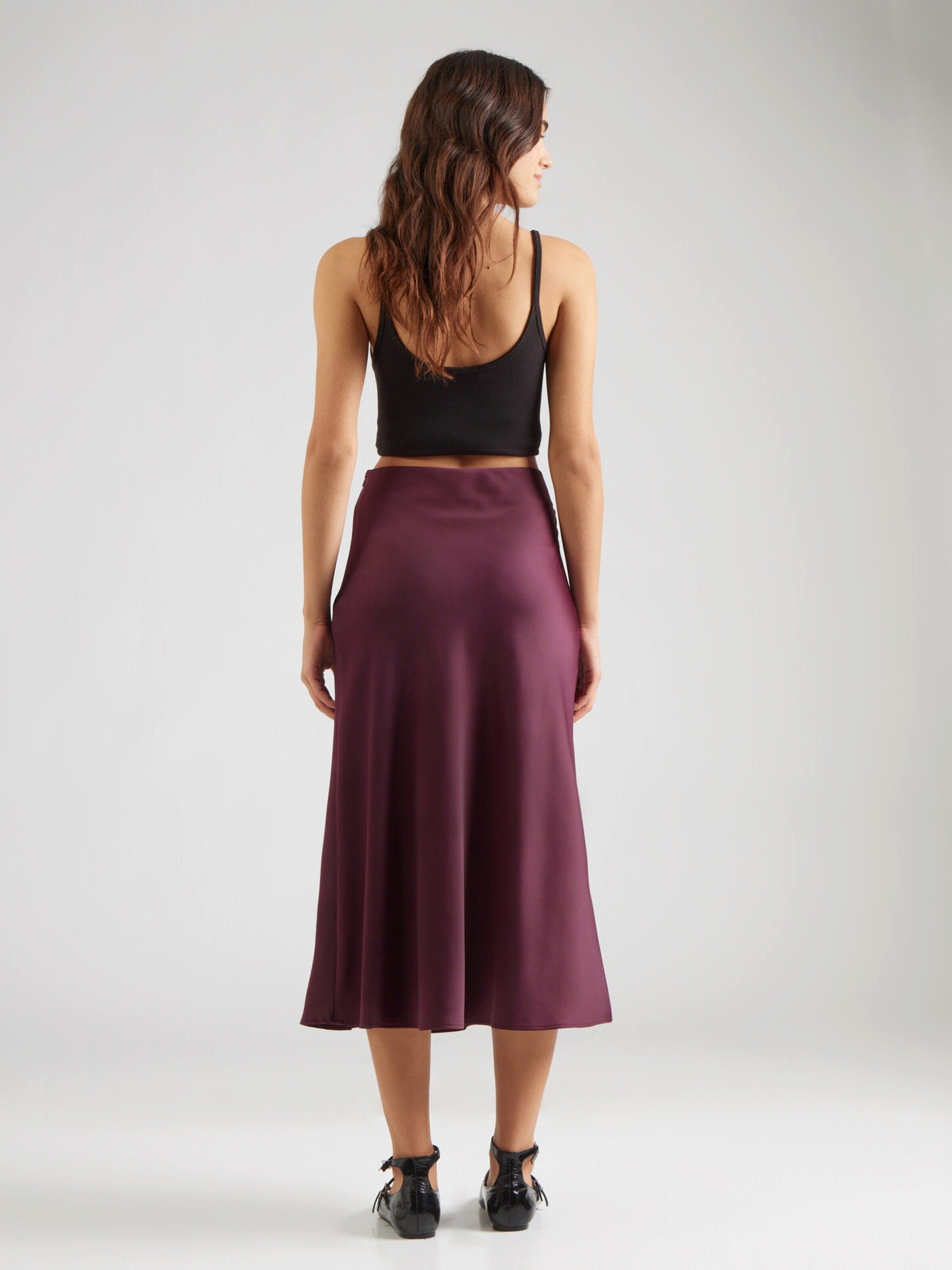 Selected A-Linien-Rock SLFLENA (1-tlg) Plain/ohne Details günstig online kaufen