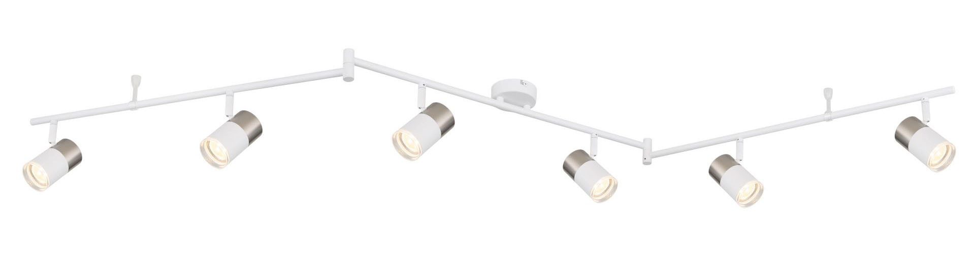 GLOBO LIGHTING Deckenstrahler BRISBON, ohne Leuchtmittel, Deckenspot, Wohnzimmer, Flur, Wohnbereich