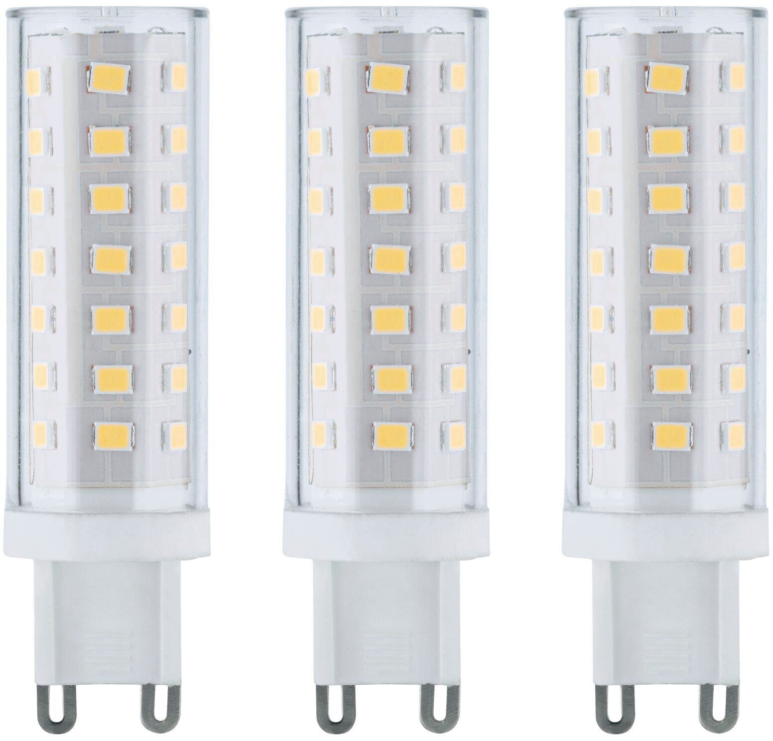 Paulmann LED-Leuchtmittel Stiftsockel 3x5W G9 Neutralweiß, G9, 3 St., Neutralweiß