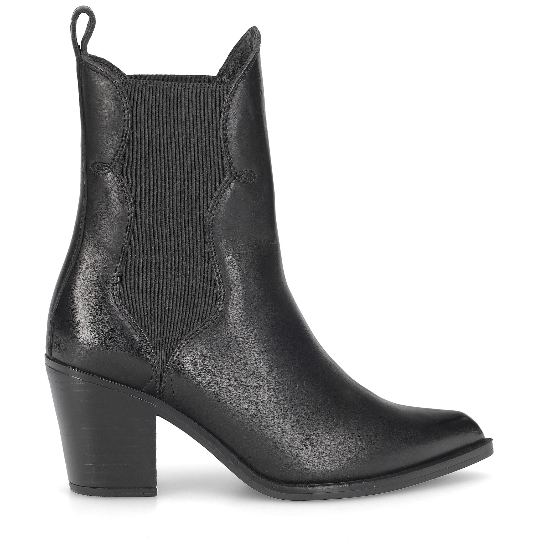 Unisa Unisa MAEDA_BNA BLACK, Chelsea Boots, Stiefeletten, Schwarz, Damen Chelseaboots