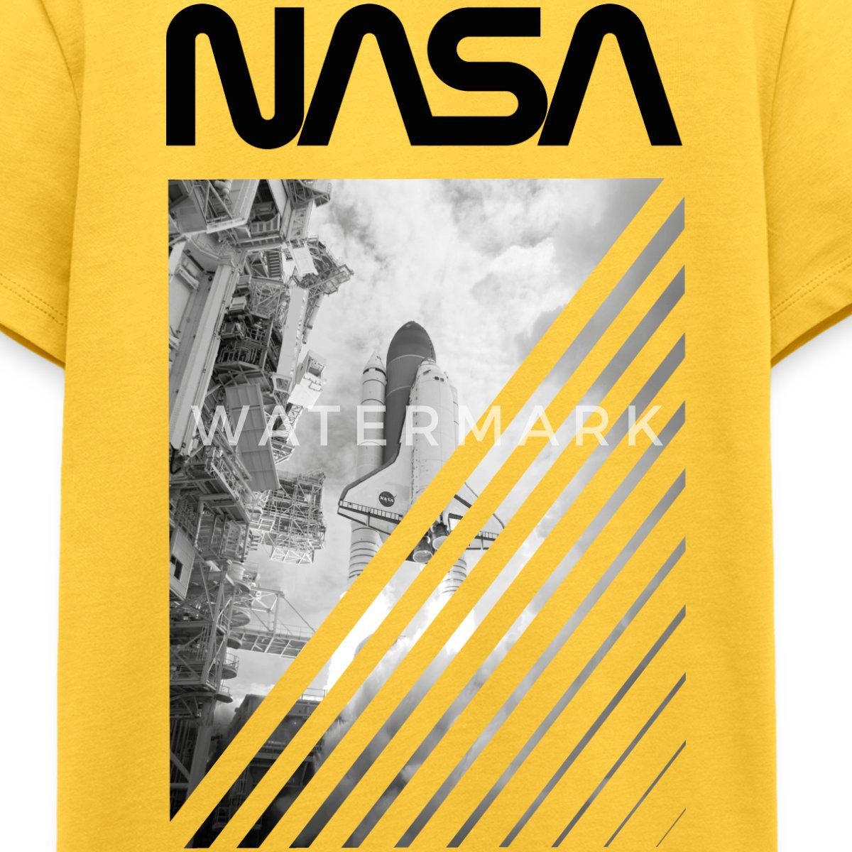 Spreadshirt T-Shirt NASA Space Shuttle Start Teenager Premium T-Shirt (1-tlg)