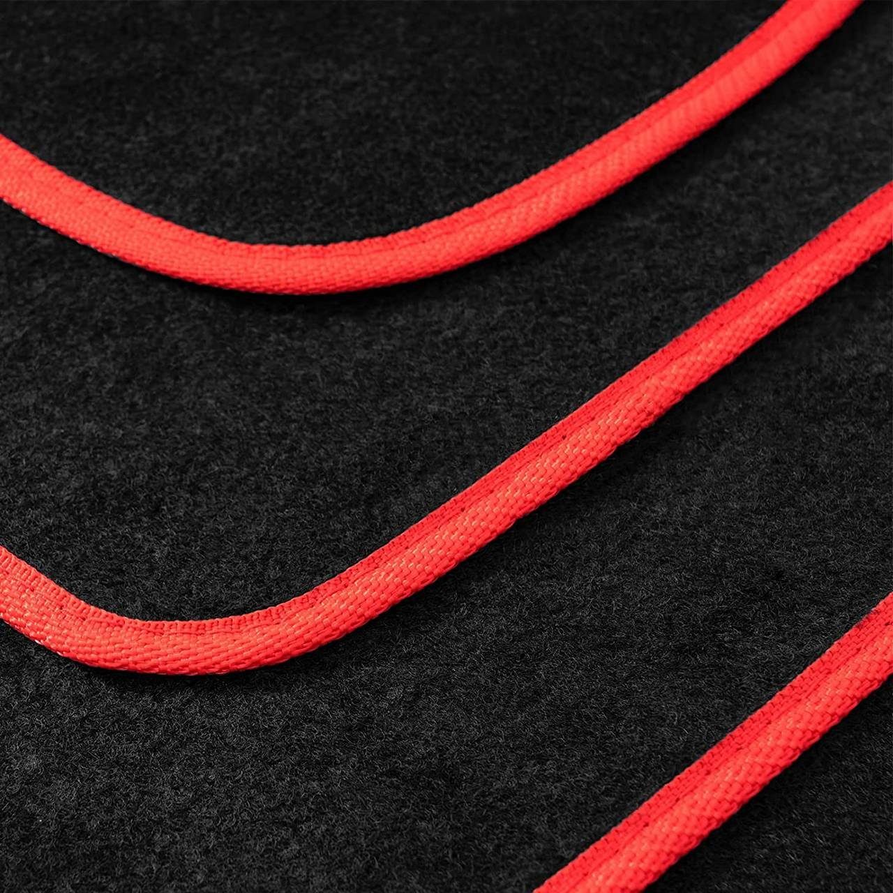 Woltu Auto-Fußmatten (4 St), mit 4 Matten Autoteppich Wasser rutschfeste