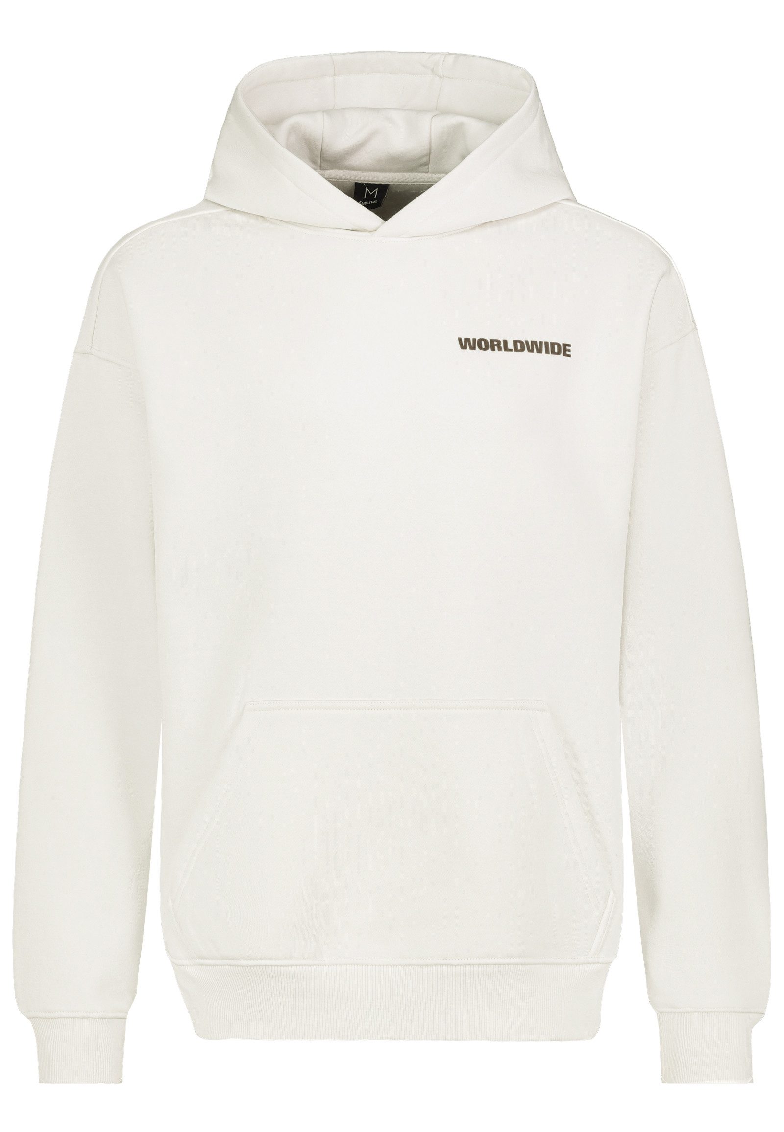 Hoodie Herren Kapuzenpullover Worldwide Print