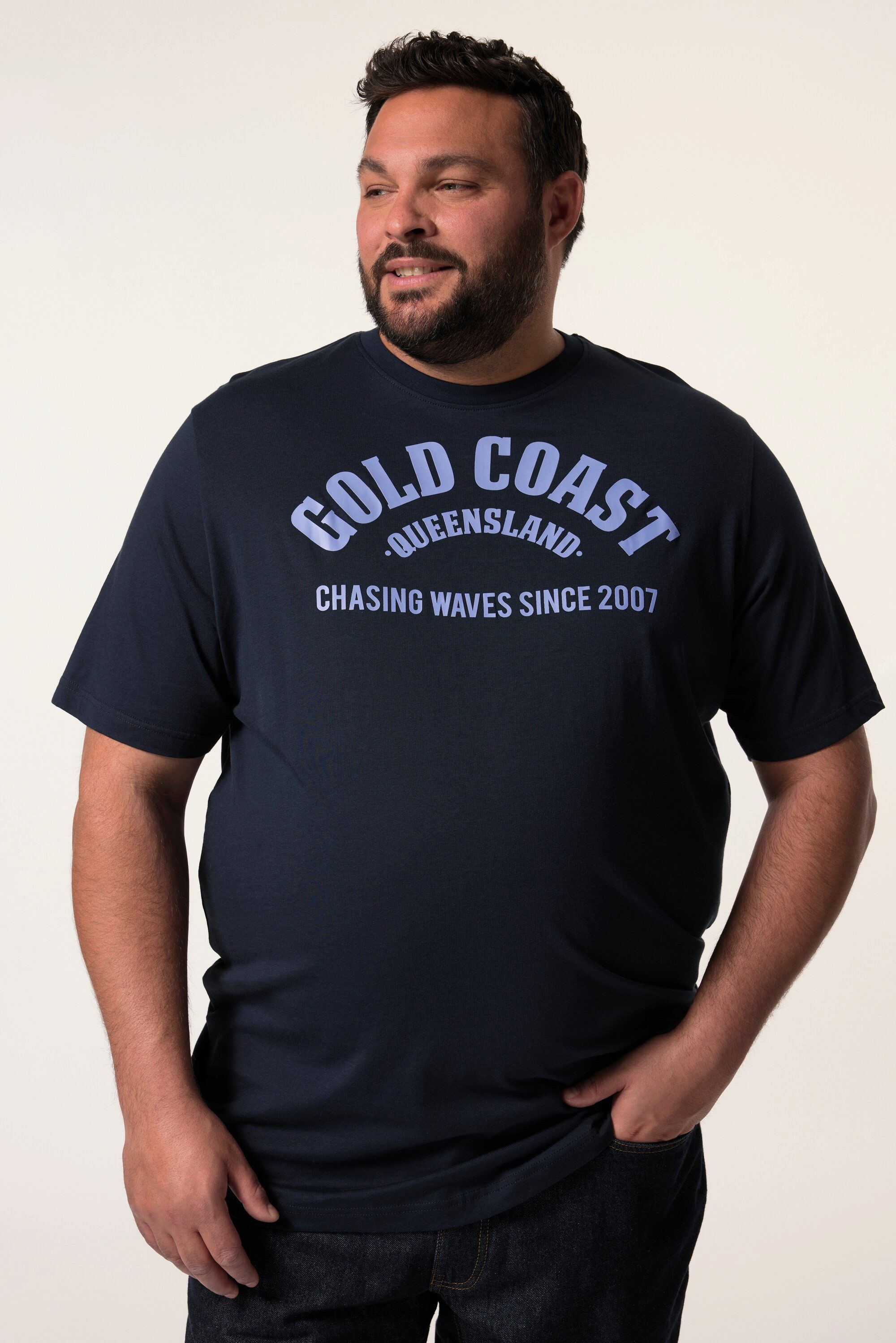 Men Plus T-Shirt Men+ T-Shirt Halbarm günstig online kaufen