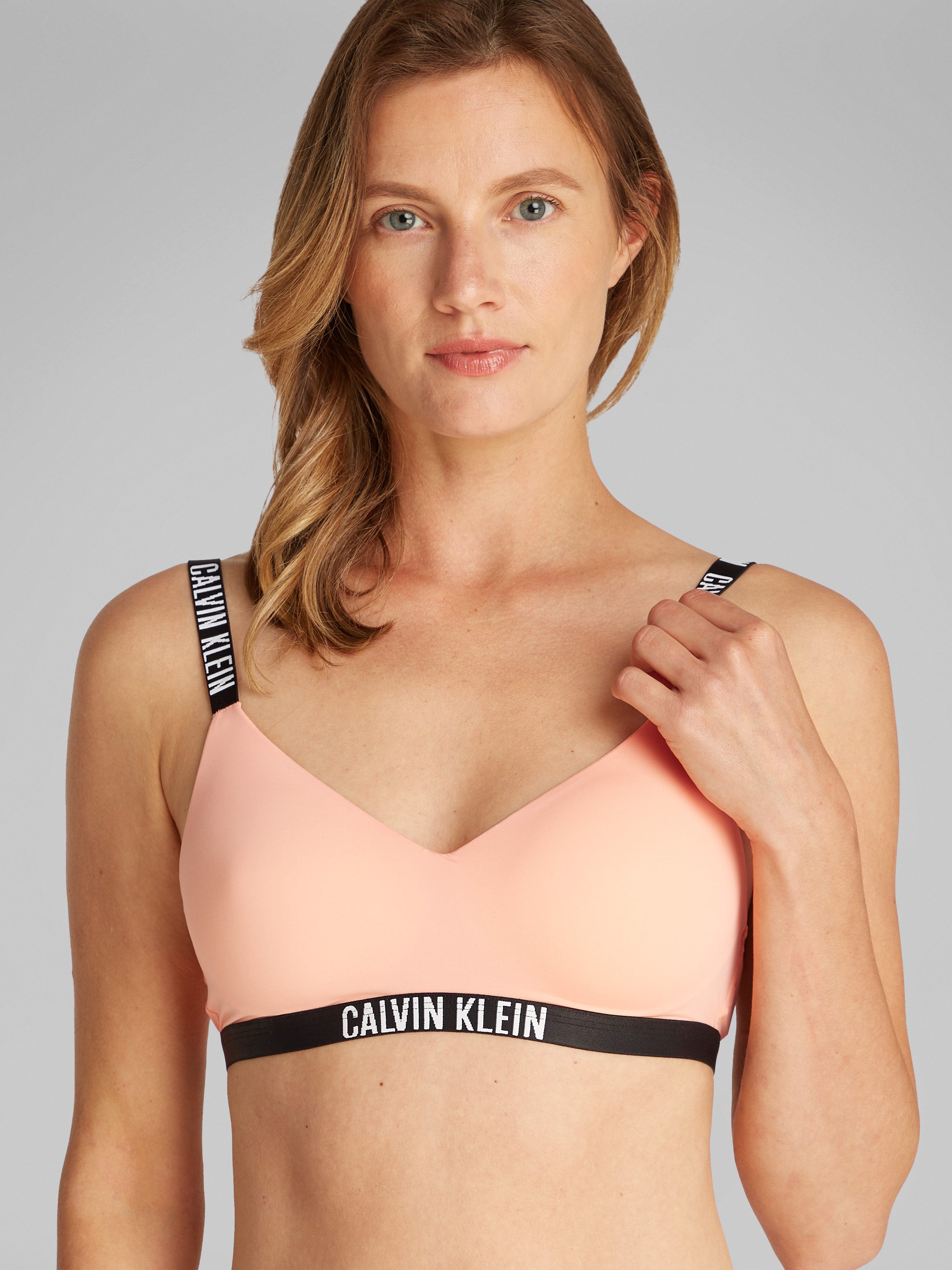 Calvin Klein Underwear Bralette LGHTLY LINED BRALETTE mit Logoschriftzügen