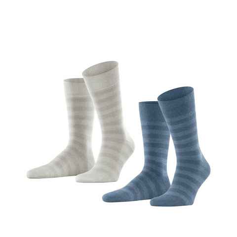 Esprit Socken Mesh Stripe 2-Pack