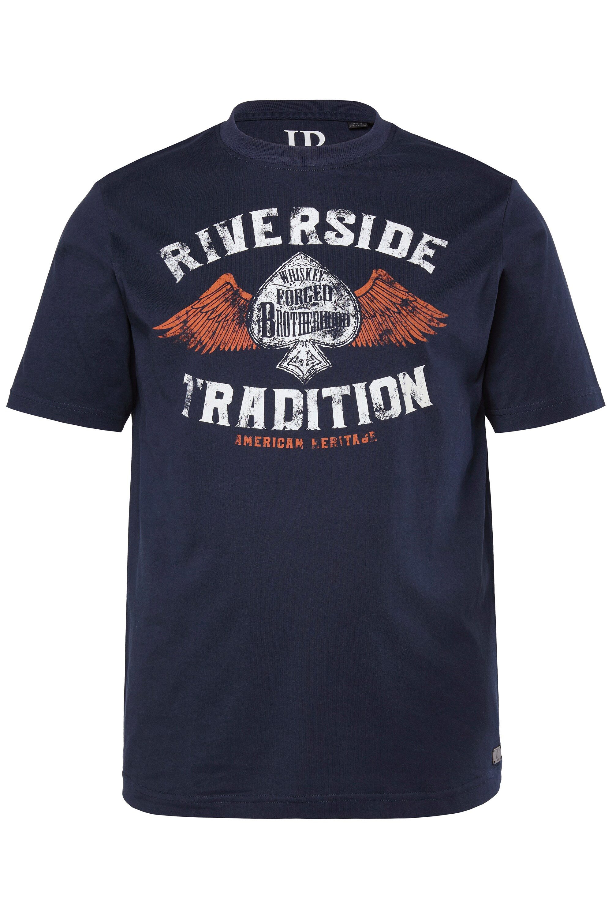 JP1880 T-Shirt JP1880 T-Shirt Halbarm Brustprint günstig online kaufen