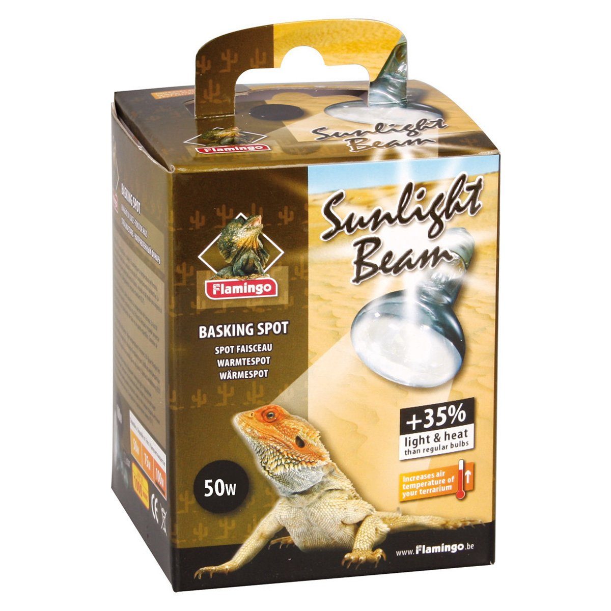 Flamingo Terrarienleuchte Wärmespot Sunlight Beam