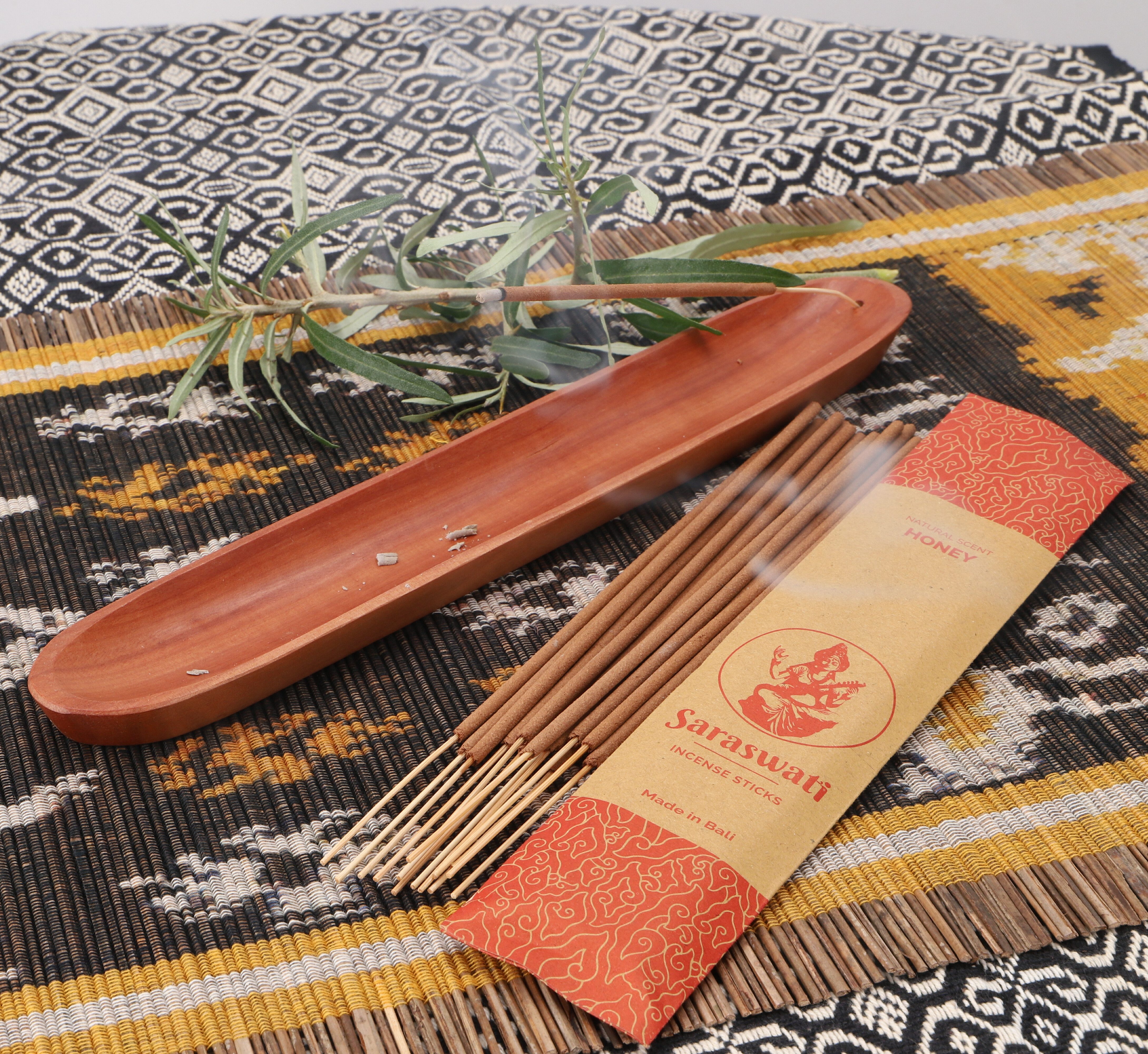Guru-Shop Räucherstäbchen Saraswati Räucherstäbchen, balinesische..