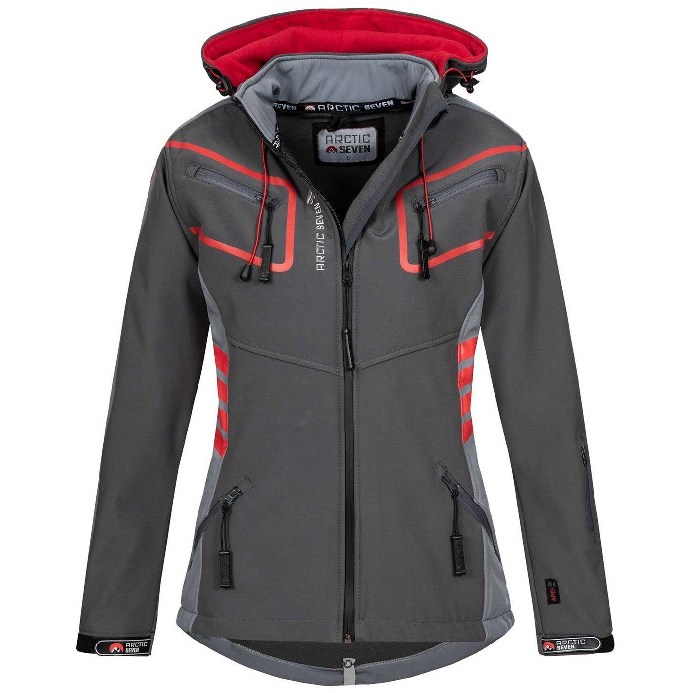 Arctic Seven Softshelljacke Arctic Seven Damen Softshell Jacken AS185 mit a günstig online kaufen