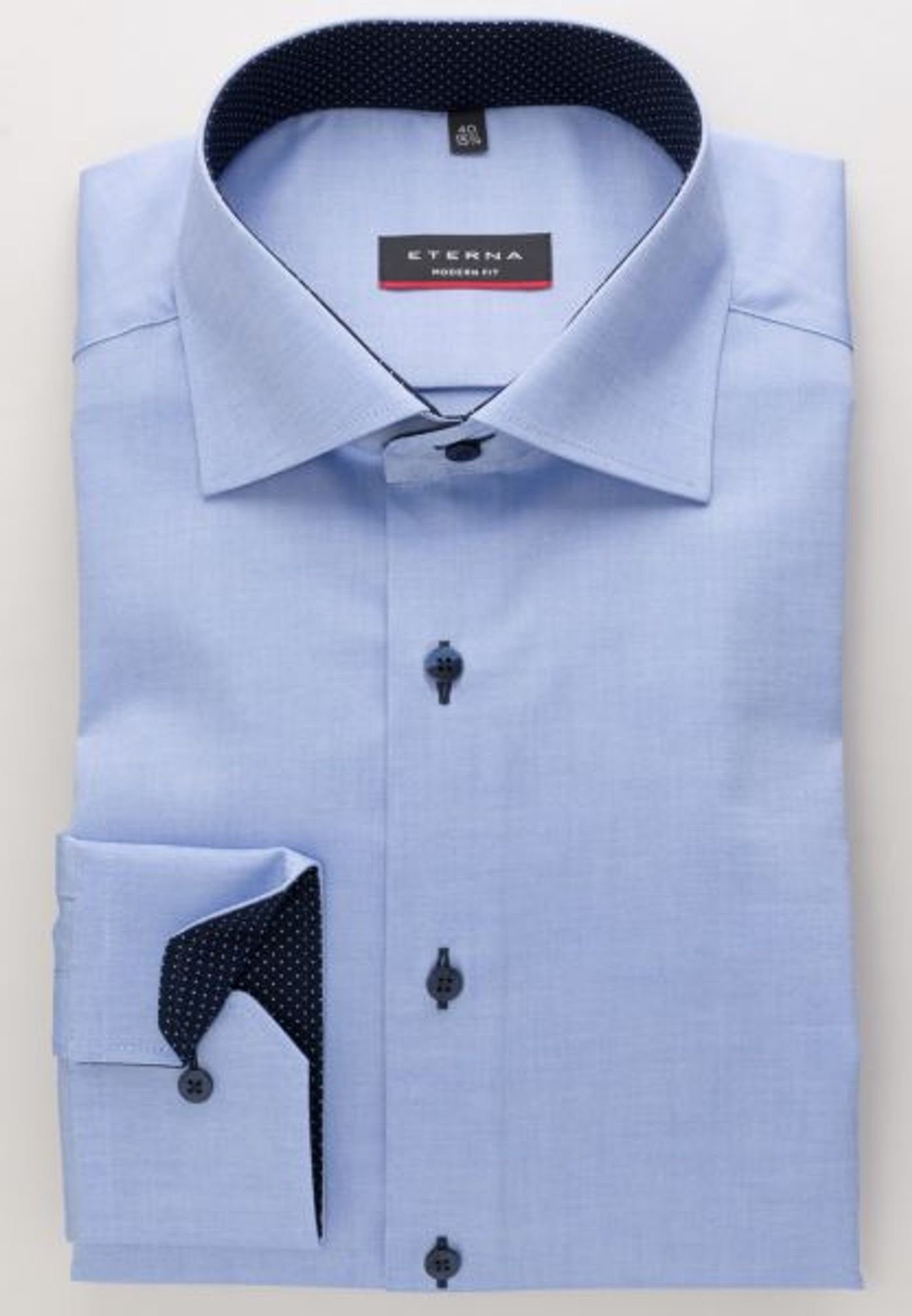 Eterna Langarmhemd Modern Fit modern FitKent günstig online kaufen