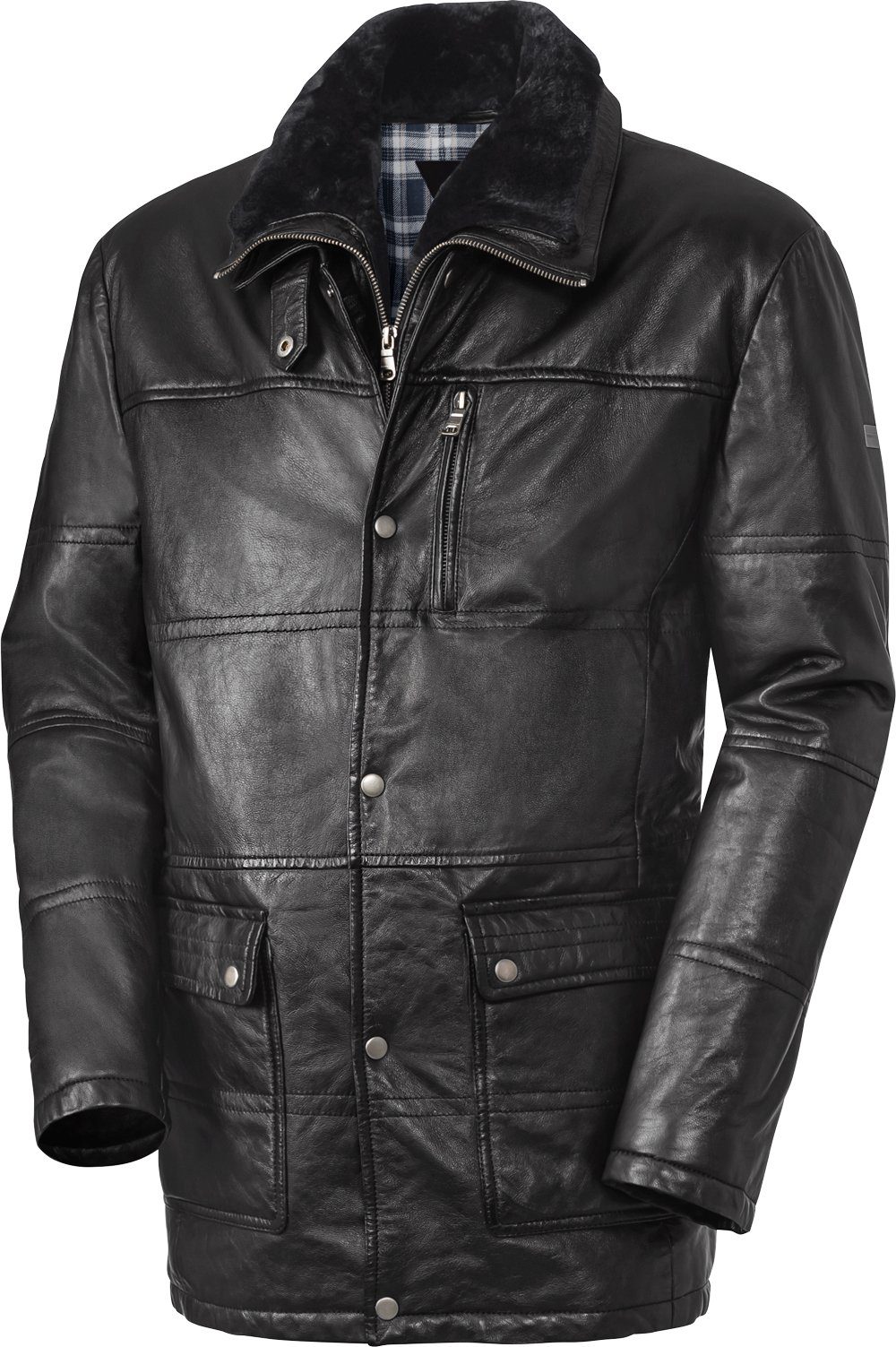 Ross & Cole Lederjacke hoher Tragekomfort, günstig online kaufen
