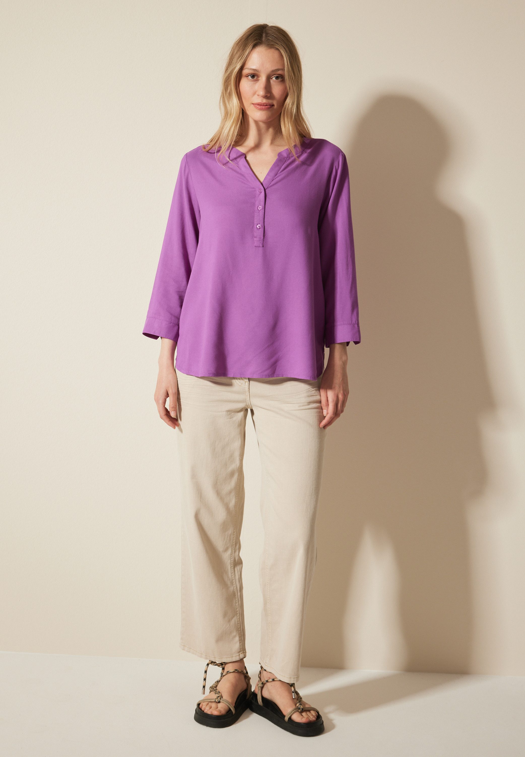 CECIL Shirtbluse aus softer Viskose