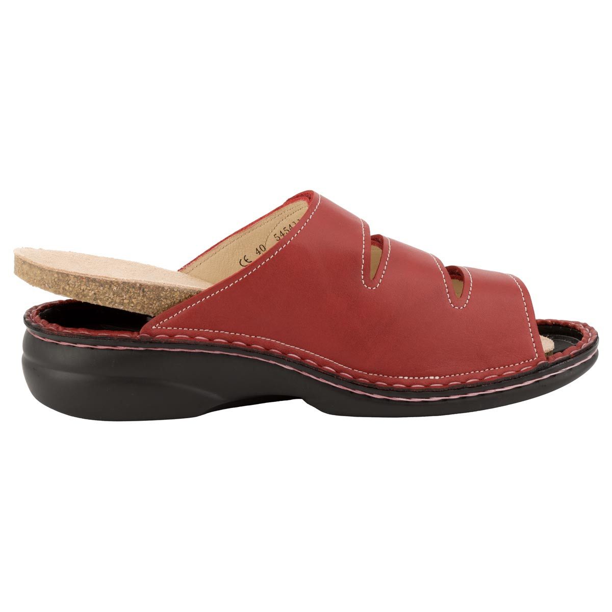 Finn Comfort KOS Pantolette (1-tlg) Pantoletten - Drei Klettverschlüsse für optimalen Halt